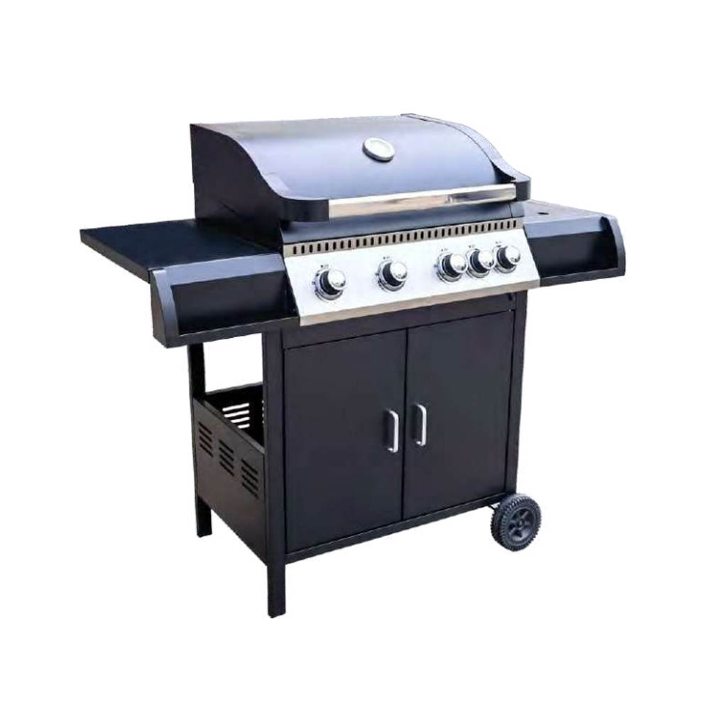 4+1 炉头钢制燃气烤炉