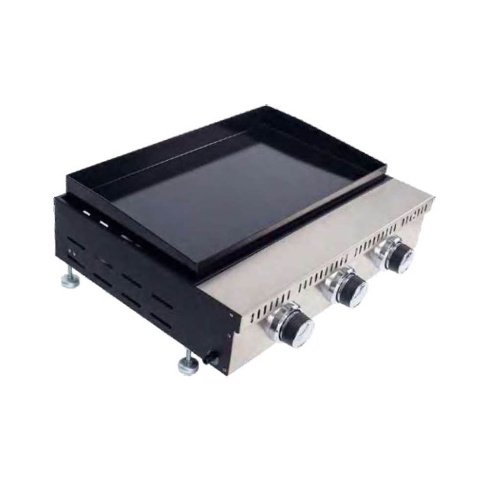 便携式台式 3 炉头燃气铁板烧