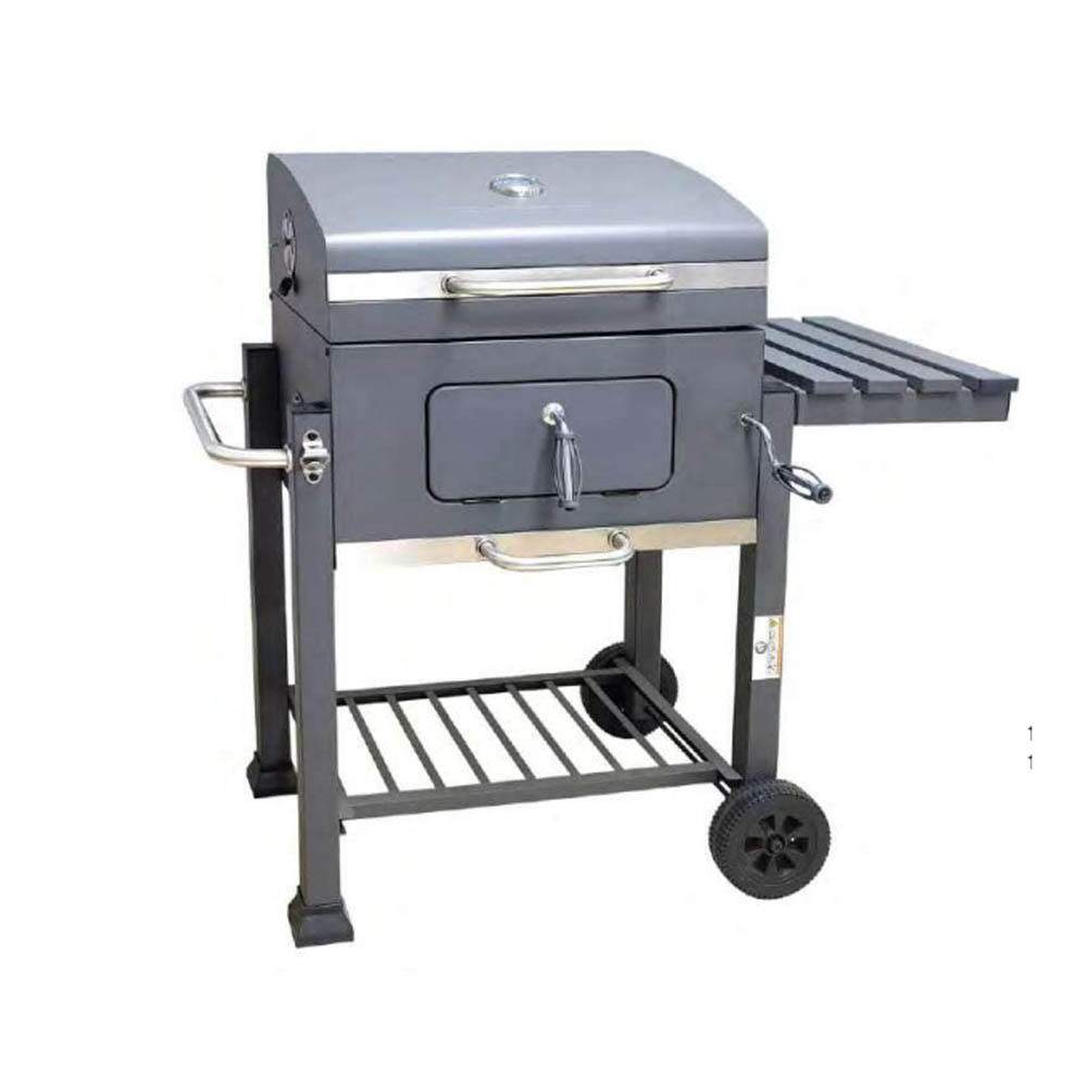 L 号手推式炭炉 单侧操作台，无烟囱